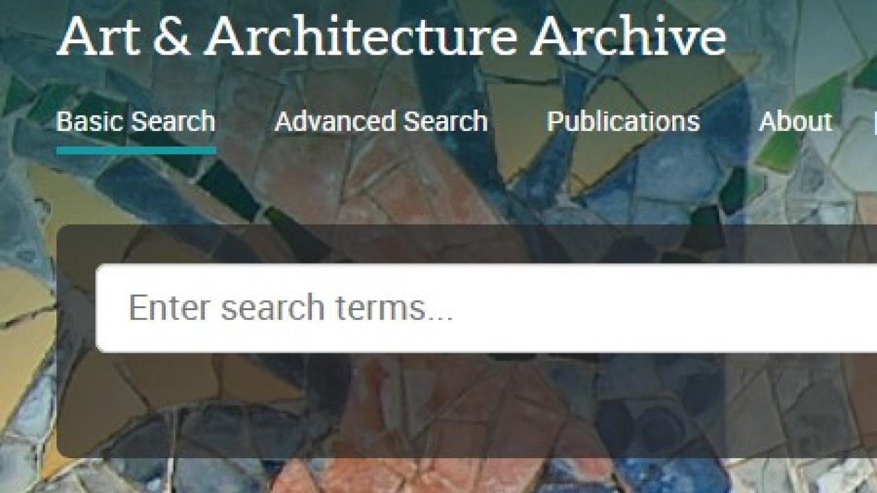 Art and Architecture archive