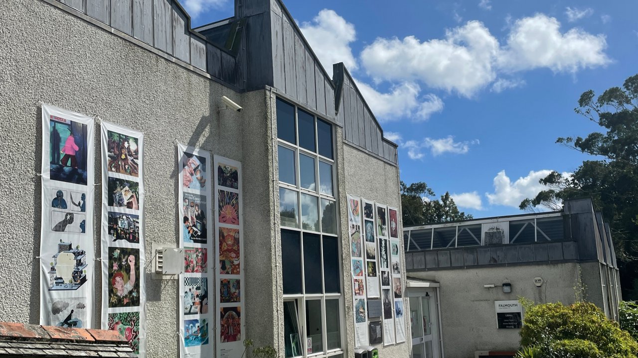 Falmouth campus library image