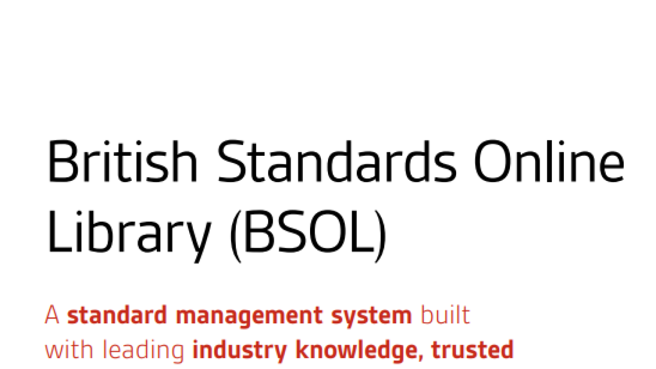 British Standards Online logo