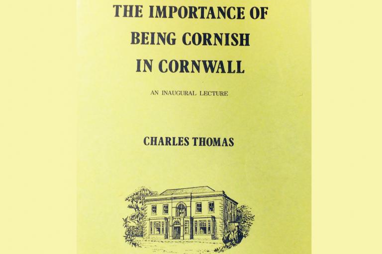 Cover of publication The Importance of Being Cornish