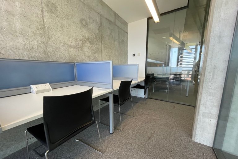 Desks at Penryn Campus Library