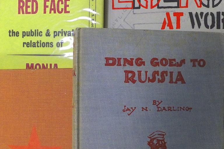Collection of Russian books