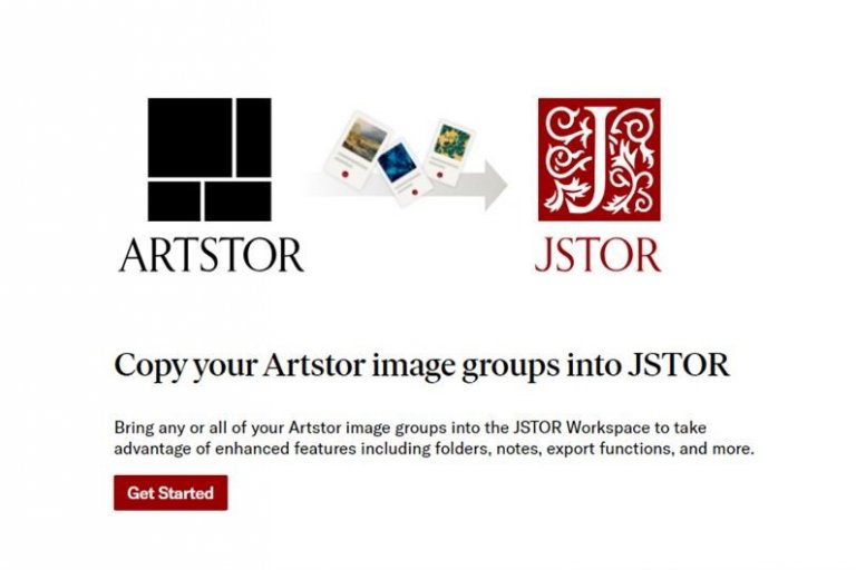 Artstor to JSTOR graphic
