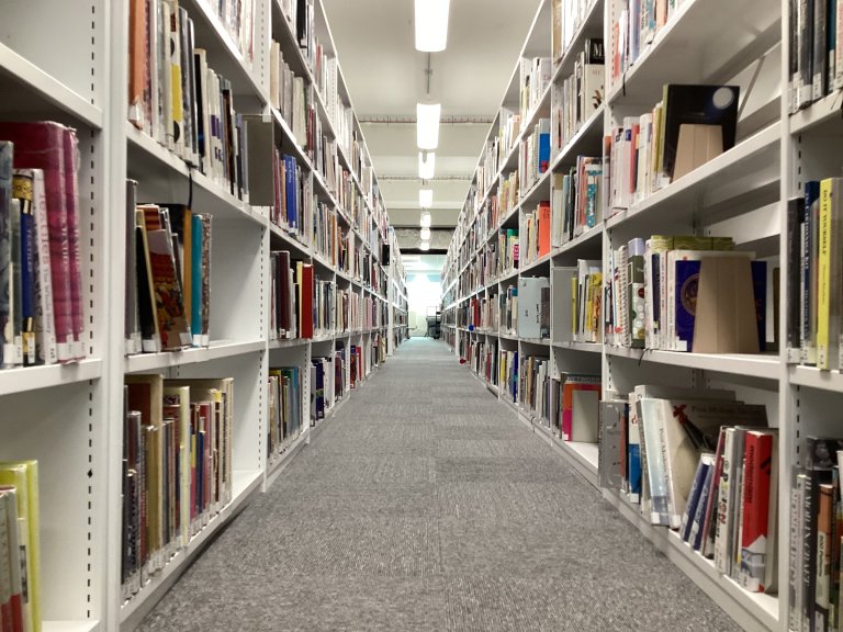 Library stacks