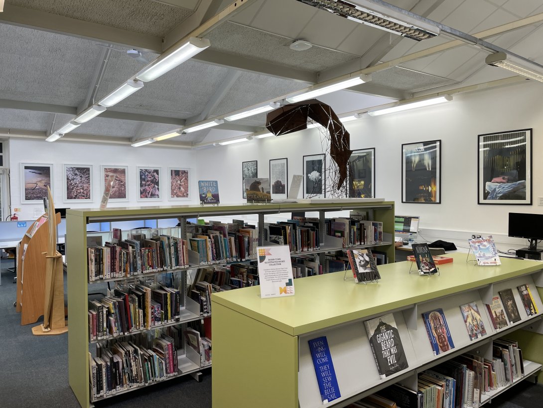 Interior of Falmouth Campus Library